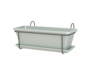 Rõdukasti komplekt Venezia 50cm helehall