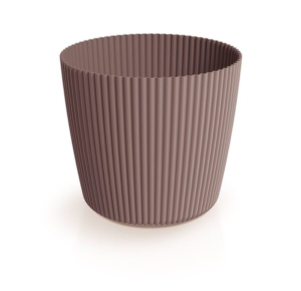 Lillepott Milly Round Ø14,6x h13cm marsala