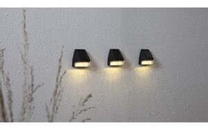 Seinavalgusti solar 7x4cm 3tk
