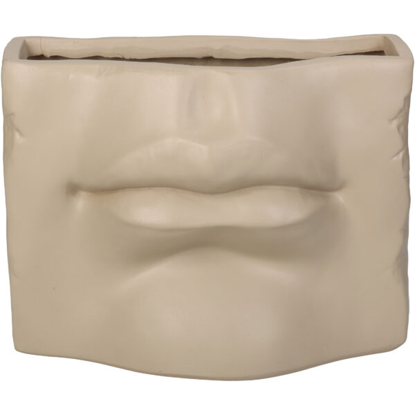 Lillepott huuled 16x11x21cm beez