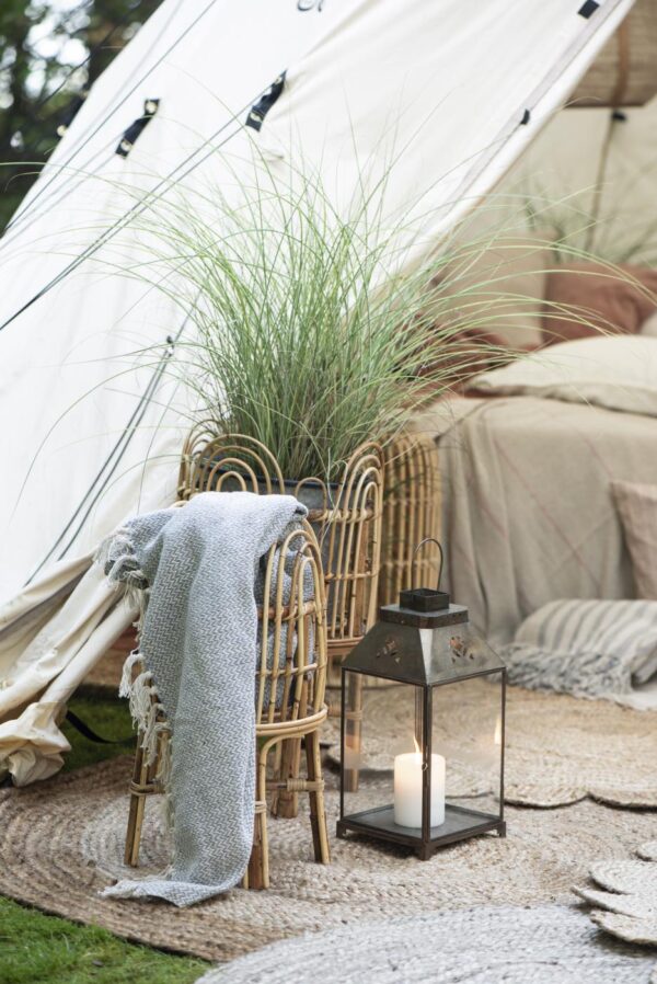 Latern Johanne 17.5x h36.5x 17.5cm kuldne