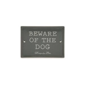 Beeztees keraamiline silt Beware of the dog 20x16cm hall