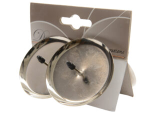 Küünlahoidja hõbe d6x h3,5cm 4tk/pk