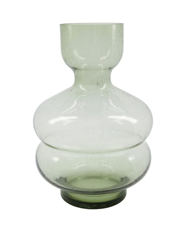 Vaas Organi roheline d24x h35cm klaasist