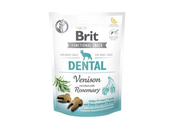 Maius koertele Brit Care Functional Dental Venison 150g