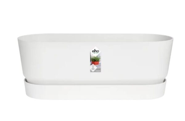 Õuepott Greenville 50cm valge