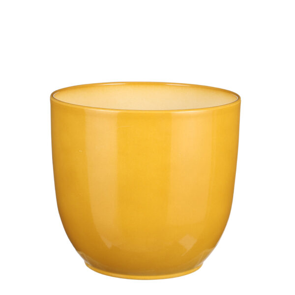 Lillepott Tusca Ø22,5x h20cm kollane