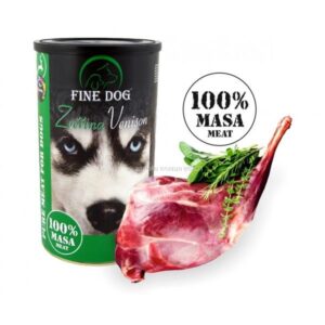 Fine Dog hirvekonserv koertele 100% liha 1200g