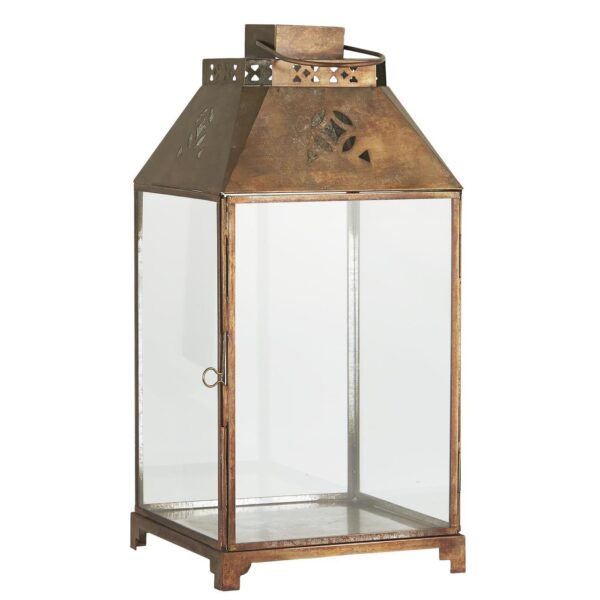 Latern Johanne 17.5x h36.5x 17.5cm kuldne