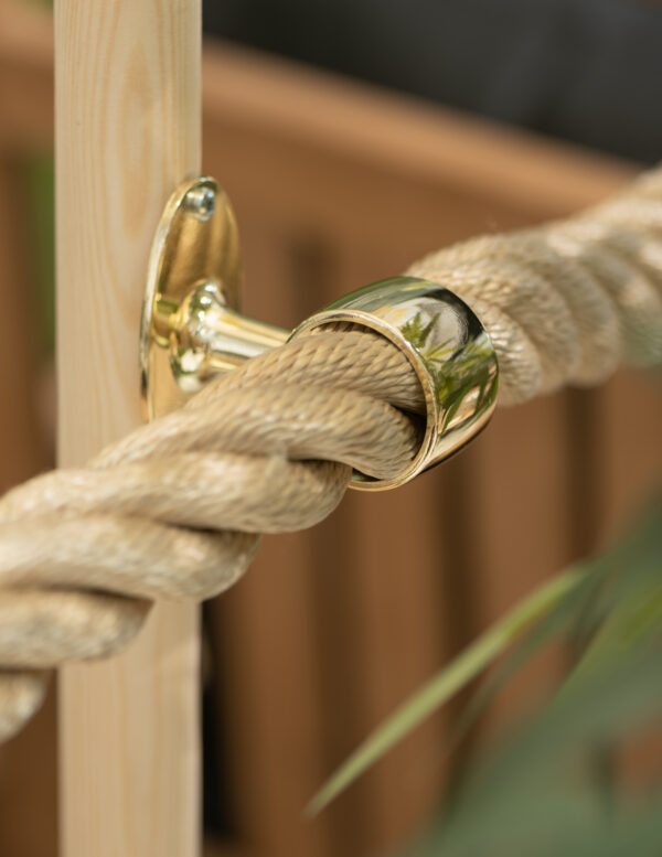 Piirdeköis 10m pruun