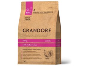 Grandorf Kalkuniliha täiskasvanud keskmistele ja suurtele koertele 3kg