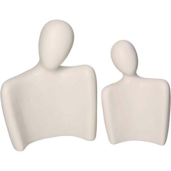 Armastajad 20x14x26cm valge