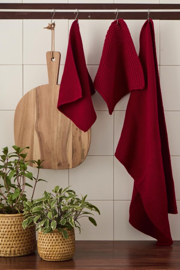 Pajalapp Mynte Strawberry 22x22cm