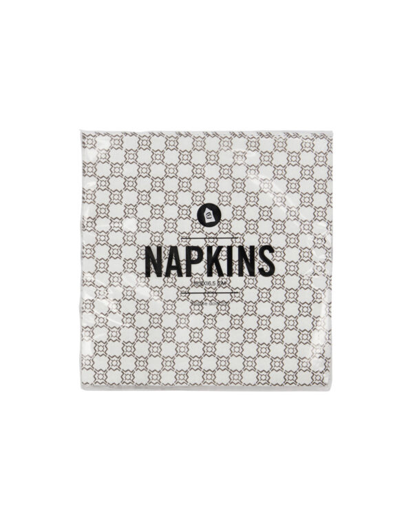 Salvrätik Grid 16,5x16,5cm 40tk pruun