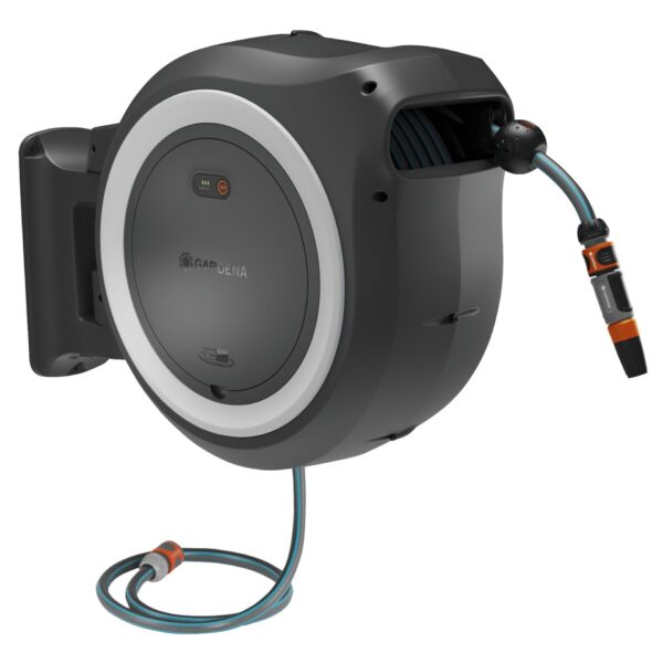 Voolikupool akuga PowerRoll XXL 40m valge, 18V Li-Ion / 2.5 Ah