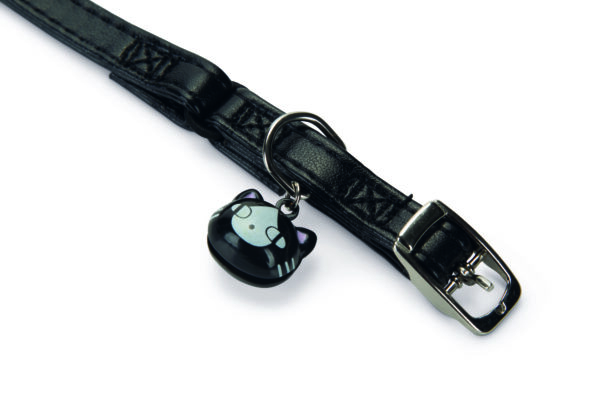 Beeztees kaelarihm kassile flower must 30 x10