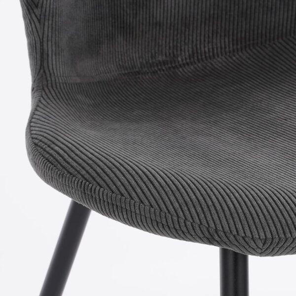 Söögitool Max tumehall, 62,5x52x82,5cm