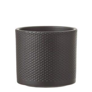 Lillepott Era reljeefne Ø23x h21,5cm tumehall