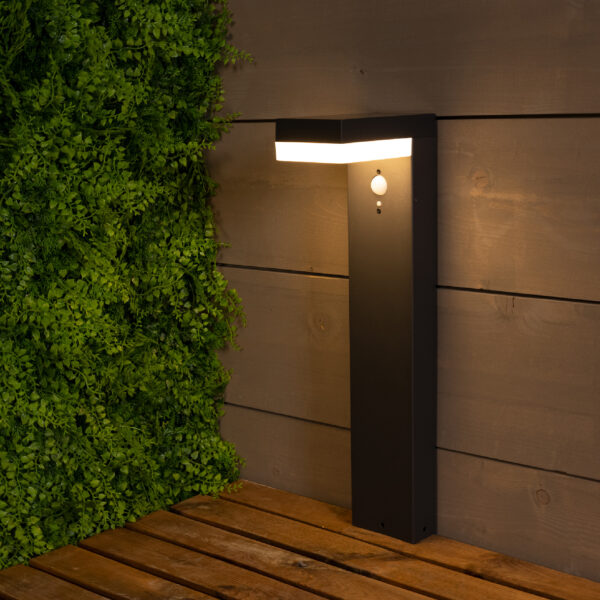 Solarvalgusti 16,5x9,5x h50cm soe valge