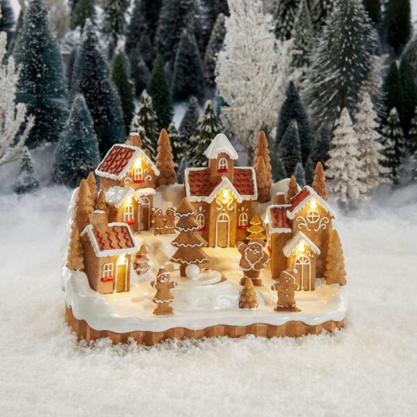 Piparkoogiküla pruun LED 24,5x16x h16,5cm