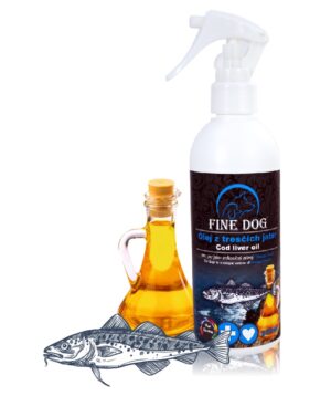 Tursamaksõli pihustiga Fine Dog 250ml