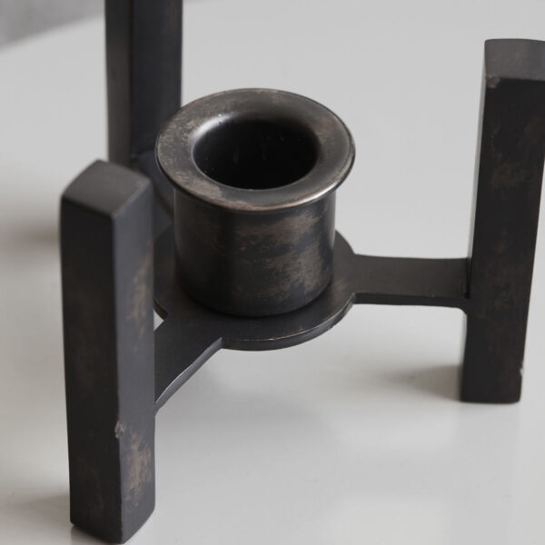 Küünlahoidja Bejo antiik pruun 8x10cm