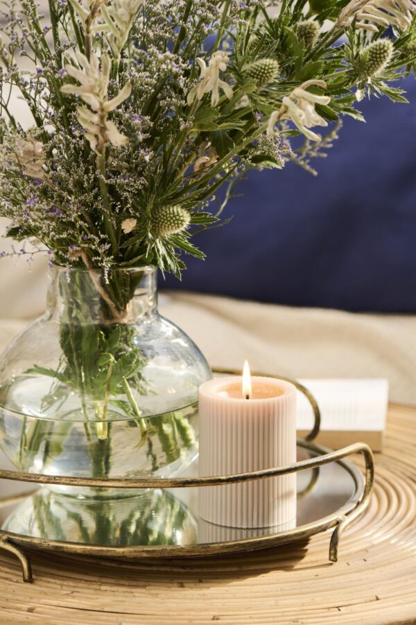 Kandik d31,5x h8cm peegliga, kuldne