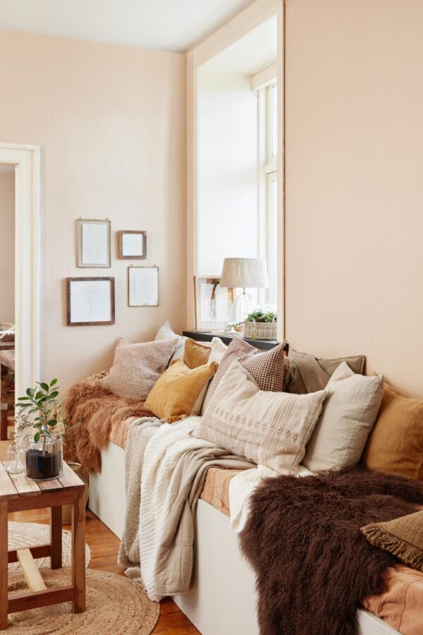 Tiibeti lambanahk 90x50cm, pruun