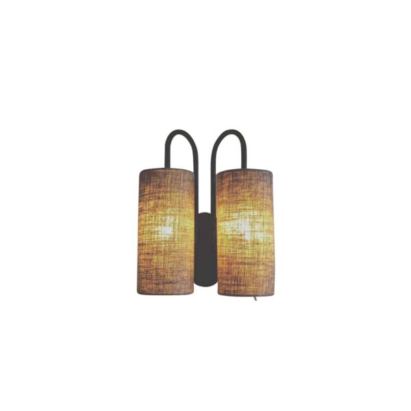 Seinalamp Pauline kahe kupliga h28cm