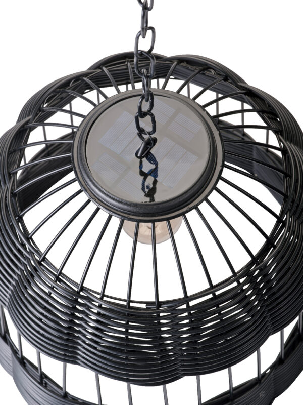 Solarvalgusti riputatav d36,5x h32,5cm soe valge