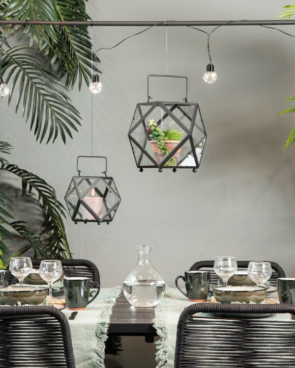 Latern Lois 30x30x h24cm must