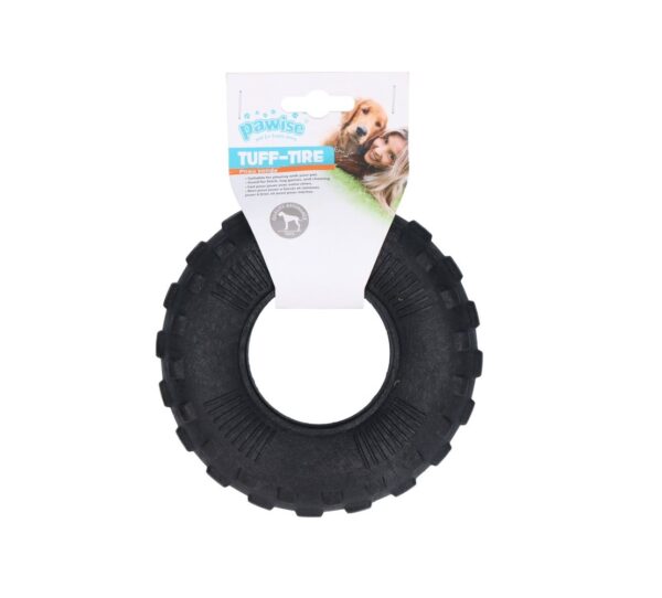 Mänguasi koerale autorehv 15cm must