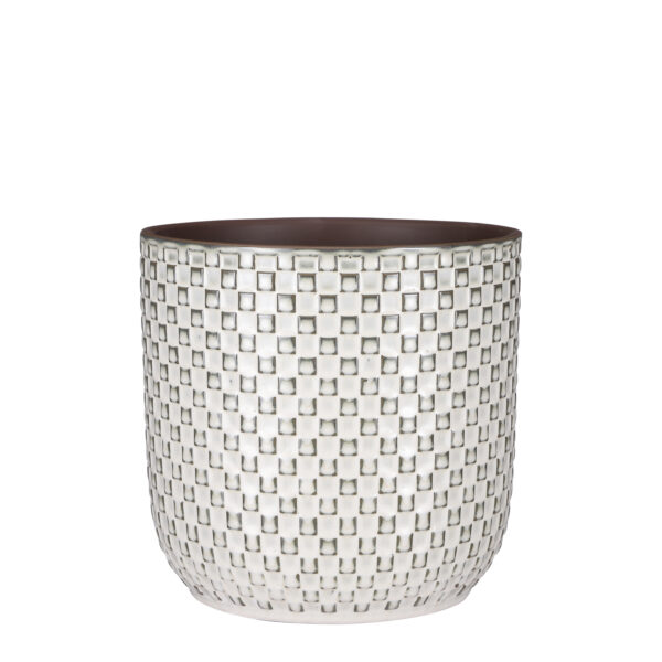 Lillepott Daan Ø21,5x h20,5cm valge