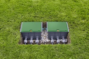 V3 ventiilkarpide ühendusliitmik 1″ Gardena