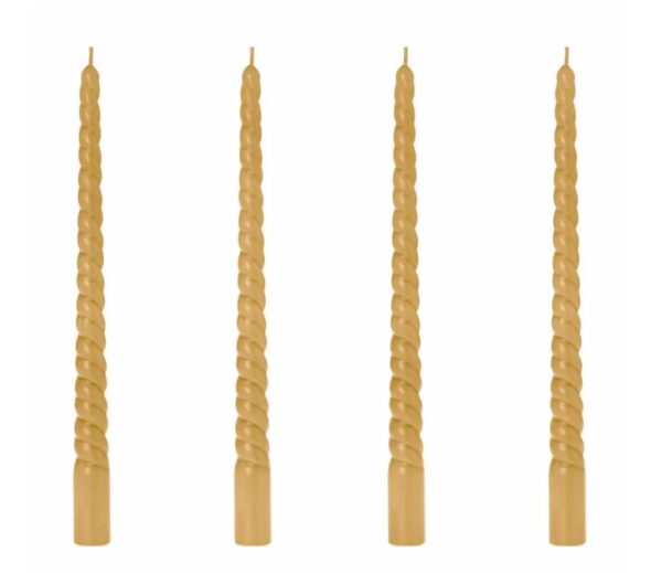 Küünal Rose kuldne 31cm 8h 4tk/pk