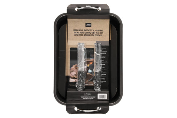 MAKU ahjuvorm/ nuga/ kahvel komp. 5L 43x 29x 7,5cm