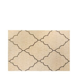 Vaip Sage valge must 160×230