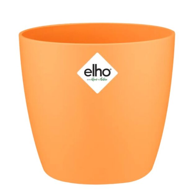 Lillepott Brussels 12,5cm oranž