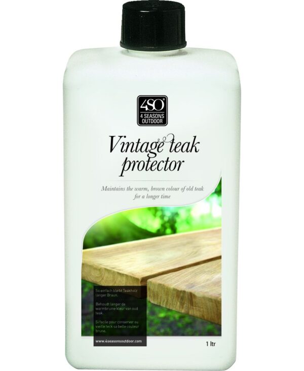 4Seasons tiikpuu kaitsevahend vanutatud puidule 1L