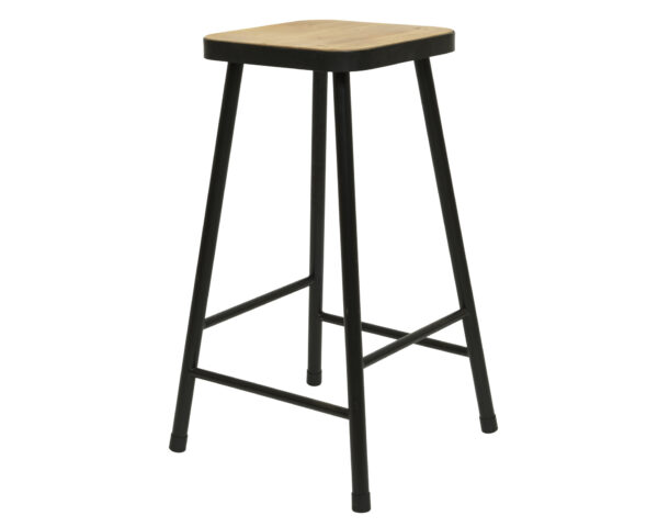 Baaripukk metall 60x40x67cm must