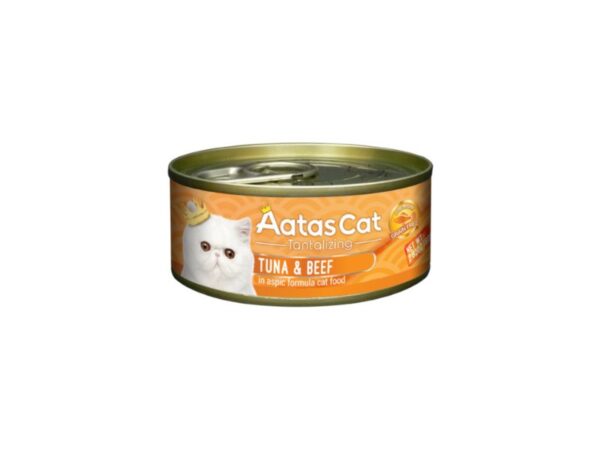 Märgtoit Aatas Cat Tantalizing Tuna&Beef 80g