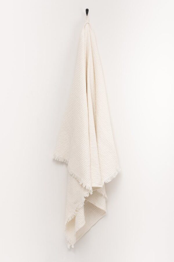 Rätik Ruutu 100x160cm valge