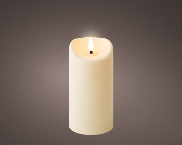 Küünal LED 15x7.5cm soe valge IP44, pat.