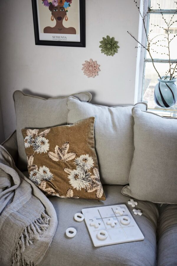 Deko lilleõis d13,2x h3,8cm roheline