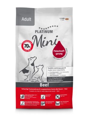 Platinum koeratoit Adult Mini veiselihaga, 900g