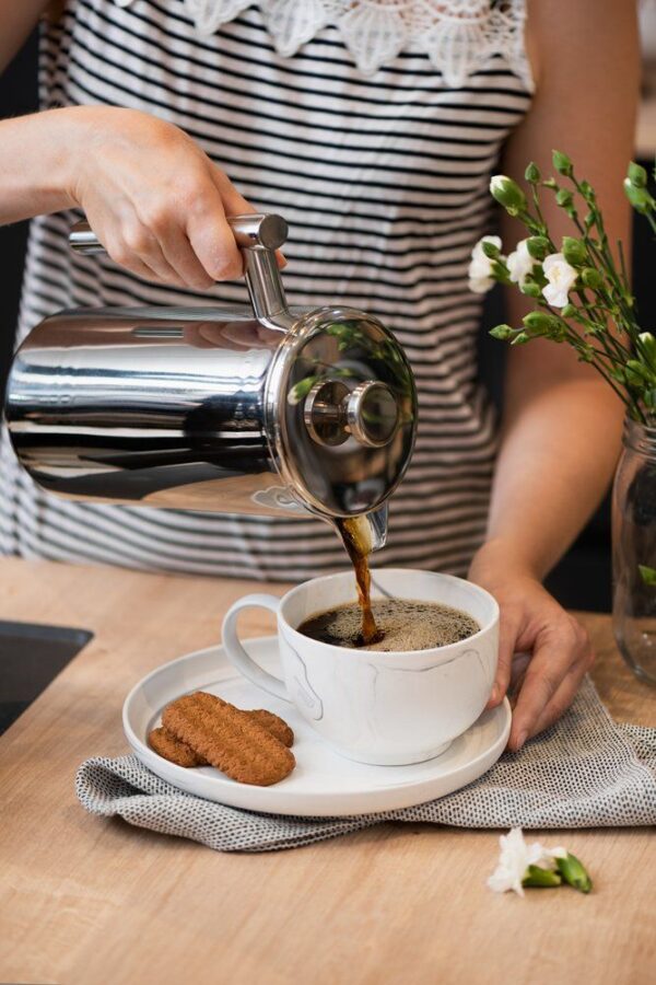 Maku taldrik marmorist 21cm valge/hall