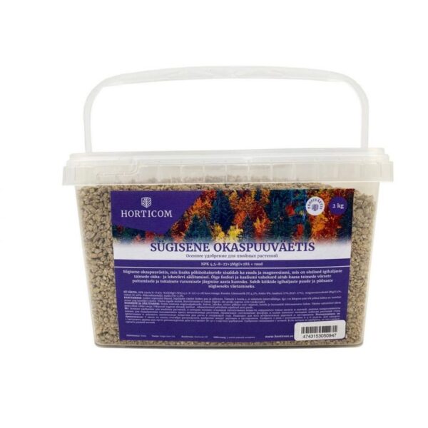Horticom sügisene okaspuuväetis 2kg