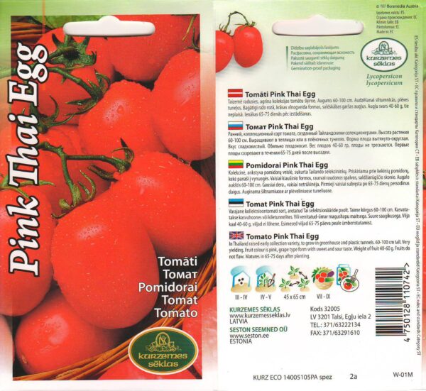 Tomat 'Pink Thai Egg'