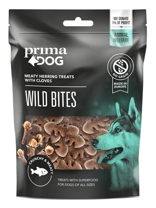 PrimaDog Wild Heeringas nelgiga 100g