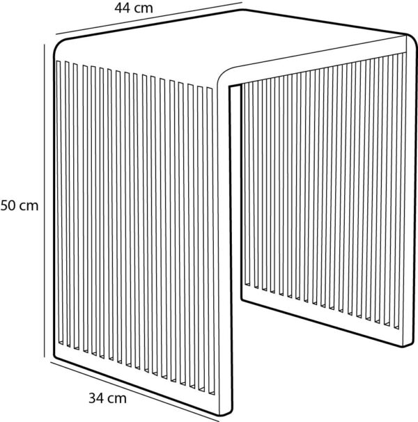 Abilaud Yonker 44x34x h50cm pruun